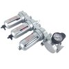 All Tool Depot 1/2" NPT MID FLOW 4 Stages Filter Regulator Coalescing Desiccant Dryer System (MANUAL DRAIN) F-FLMR864N